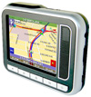 GPS Car Navigator with turn by turn voice guidance