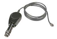 External speaker with 12/24-volt adapter cable
