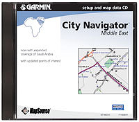 MapSource City Navigator Middle East 