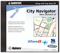  MapSource City Navigator New Zealand