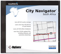 MapSource City Navigator South Africa