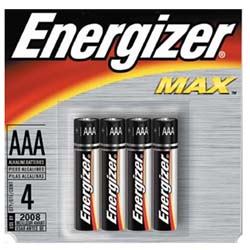 BTAAA-4  Alkaline batteries - AAA 4 pack