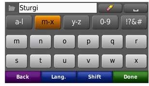 Zumo 660 Screen shot